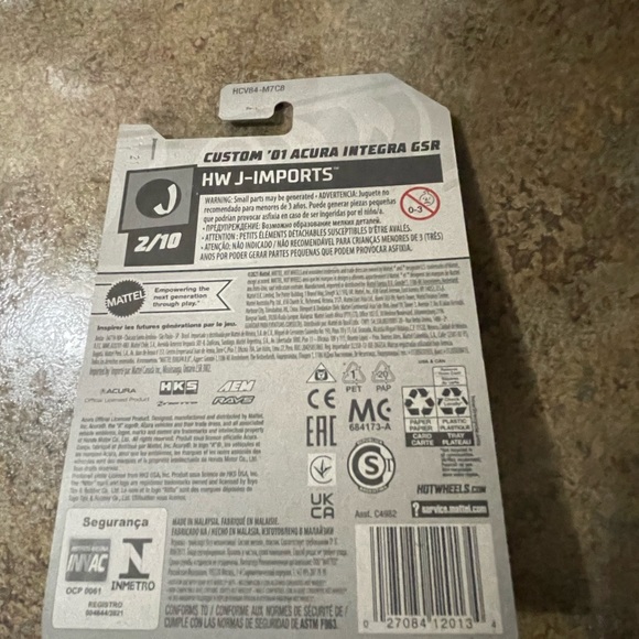 COPY - Hot Wheels Custom 01 Acura Integra Gsr - Picture 2 of 4